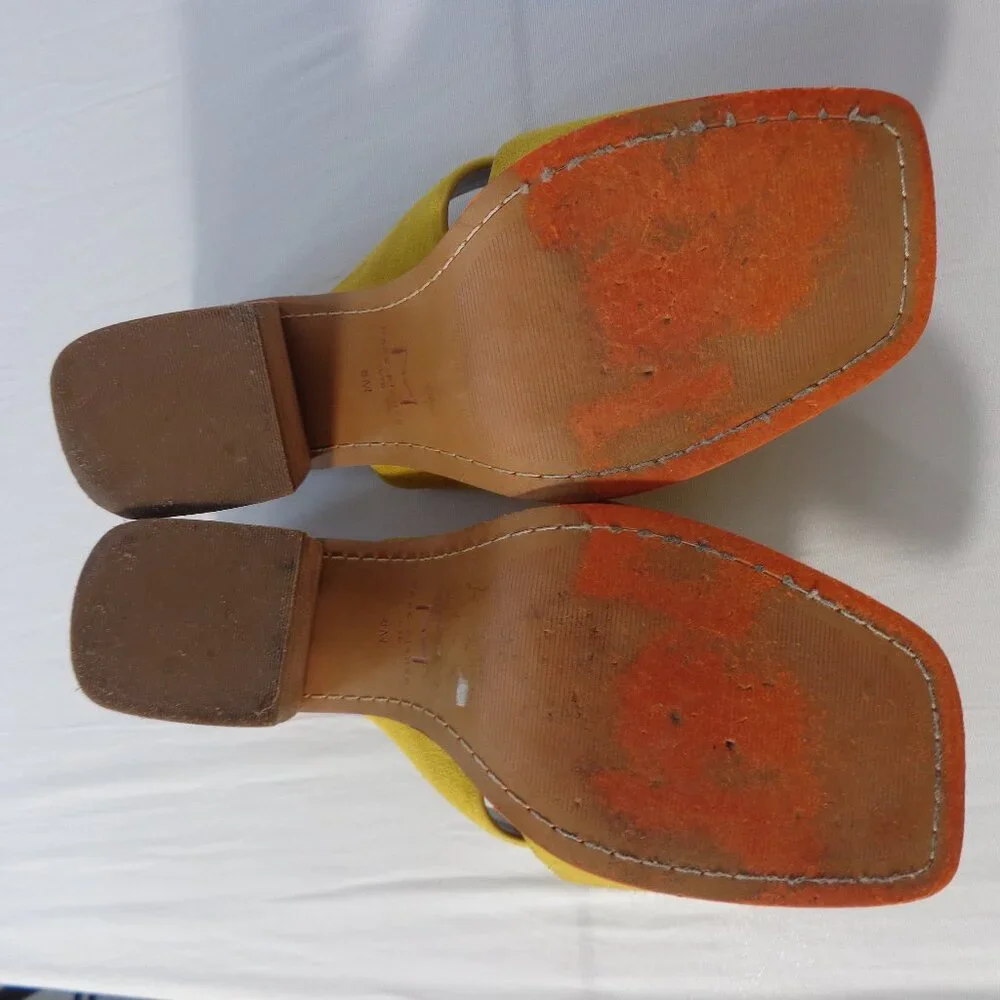 Marc Fisher Sun Yellow Leather 4